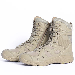 Bottes tactiques <span class=keywords><strong>de</strong></span> plein air personnalisées Bottes <span class=keywords><strong>de</strong></span> combat spéciales à talons hauts <span class=keywords><strong>en</strong></span> cuir pour hommes Bottes d'entraînement <span class=keywords><strong>de</strong></span> <span class=keywords><strong>chasse</strong></span> et <span class=keywords><strong>de</strong></span> randonnée dans le désert - Product Image 4