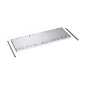 Kit di 3 ripiani con intaglio per armadi utensili con supporti-dimensioni L = 995 D = 345 H = 35 - Product Image 1