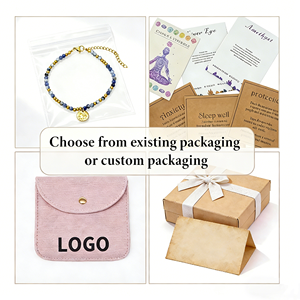 In-Stock Multi-Color Natural Stone Charm <b>Bracelet</b>, Stainless Steel Hammered Disc Jewelry for Mother's Day Promotions - Product Image 4