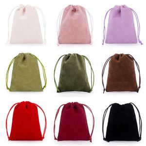 <b>Velvet</b> Drawstring Pouches Jewelry Gift Candy <b>Bags</b> Christmas Wedding Festival Custom Logo Travel Cosmetic <b>Bag</b> Storage - Product Image 1