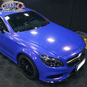 Vinilo para Rotulación de Automóviles Super Brillante con Purpurina Diamante Color Champán Dorado de Alta Polimerización con Doble Fundición - Product Image 6