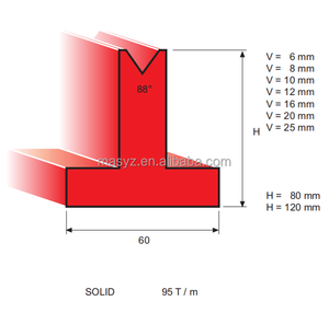 金属およびスチールプレスブレーキ金型工具用曲げ機械用アプリケーション - Product Image 5