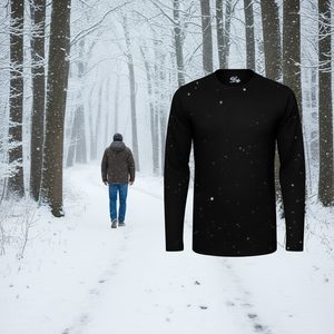 Chemise thermique à manches longues pour homme Laguvar, 100% coton flanelle, respirante, vêtements décontractés pour adultes - Product Image 2