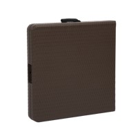 Vente en gros d'usine de meubles de jardin en plein air pour banquet de mariage portable de voyage table de repas pliante en plastique de 4 pieds pour événement