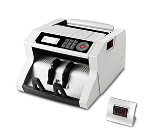 DMS-1380T Automatic Money <strong>Counter</strong> UV MG IR DD Counterfeit Detector Banknote <strong>Counter</strong> <strong>LCD</strong>+LED <strong>Display</strong> - Product Image 4