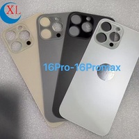 Usine en gros grand trou de caméra arrière batterie barre de couverture en verre pour iPhone 16 16Plus 16Pro Max 16P 16PM remplacement du boîtier arrière