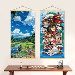 Custom High-End Premium Waterproof Canvas Wall Hanging with Custom Shape for <strong>Art</strong> Gallery Digital/UV Printed <strong>Promotional</strong> <strong>Products</strong> - Product Image 1