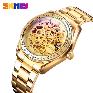 Large 43MM Dial Men's <b>Automatic</b> Mechanical Watch with Stainless Steel Folding Buckle Waterproof Fashion <b>Wristwatch</b> - Product Image 3