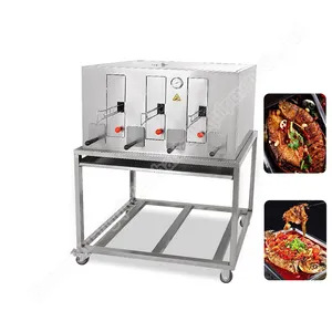 Grill Fish Chicken Machine Salamander Fish Infrared Griller Commercial Fish Oven