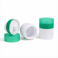 Flacon pompe sans air YN505B à filetage direct usine, 30-100 ml, avec bouchon PETG, pot cosmétique sous vide pour emballage de sérum et lotion
