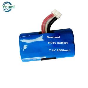 Li-ion ทดแทน LD18650D ชาร์จได้ LD18650A <span class=keywords><strong>N900</strong></span> Newland N910 N510<span class=keywords><strong>แบ</strong></span><span class=keywords><strong>ต</strong></span>เตอรี่7.4V 2600mAh สำหรับเครื่องเทอร์มินัลแบตเตอรี่ - Product Image 3