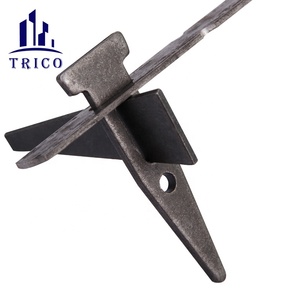Attache murale <span class=keywords><strong>pour</strong></span> <span class=keywords><strong>coffrage</strong></span> en acier béton, système de <span class=keywords><strong>coffrage</strong></span> américain, boulon à coin Euro, attache plate X - Product Image 3