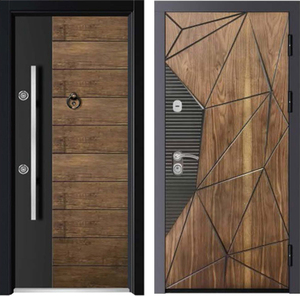 Portes turques, nouveau design, métal et bois, durables, <span class=keywords><strong>entrée</strong></span> principale, extérieures, sécurisées, <span class=keywords><strong>porte</strong></span> <span class=keywords><strong>d</strong></span>'<span class=keywords><strong>entrée</strong></span>, <span class=keywords><strong>porte</strong></span> turque - Product Image 1