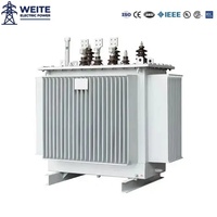 Transformador Sumergido en Aceite 11kV 1600kVA Trifásico con Bobinado de Cobre 400V CE IP54 Enfriamiento ONAN Baja Pérdida Distribución Industrial