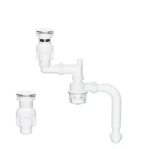 <span class=keywords><strong>Tuyau</strong></span> de vidange d'évier de <span class=keywords><strong>bassin</strong></span> et <span class=keywords><strong>tuyau</strong></span> de rebut avec déodorant de joint d'eau de tasse de gourde pour <span class=keywords><strong>tuyau</strong></span> de crépine d'évier de salle de bains - Product Image 1