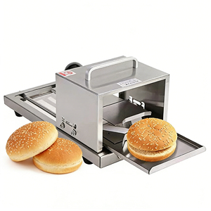 Trancheuse à <span class=keywords><strong>pain</strong></span> manuelle de bonne qualité et abordable pour les petites entreprises et l'usage domestique, idéale pour les pains à burger, les bagels et le <span class=keywords><strong>pain</strong></span> rond - Product Image 5