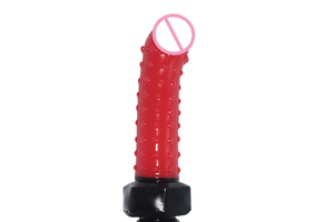 YOCY-158 Plug Anale Nero e Rosso con Punti Ondulati, Giocattolo Sessuale Stimolante, Dildo Artificiale Enorme per <span class=keywords><strong>Gay</strong></span> o Uomini - Product Image 6
