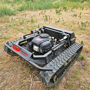 Envío Gratis: Mini Robot Cortacésped Automático Inteligente con Orugas de Goma y Control Remoto para Venta - Product Image 6
