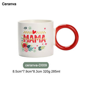 <span class=keywords><strong>Tasse</strong></span> à café en céramique à motif de fleurs <span class=keywords><strong>personnalisée</strong></span> OEM avec poignée ronde <span class=keywords><strong>Tasse</strong></span> cadeau pour la fête des mères Cadeaux pour la fête des mères <span class=keywords><strong>Tasse</strong></span> à café Articles de <span class=keywords><strong>tasse</strong></span> - Product Image 2