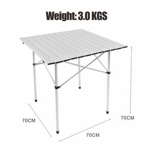<span class=keywords><strong>Tavolo</strong></span> da Campeggio Portatile in Alluminio HOMFUL, <span class=keywords><strong>Tavolo</strong></span> <span class=keywords><strong>Pieghevole</strong></span> da Viaggio - Product Image 2