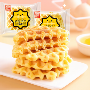 Mangehuafu bán buôn pasty Wafers 340g hương vị ban đầu bữa ăn sáng thay thế Bánh Mì Buổi chiều trà đồ ăn nhẹ Bánh quế độc lập - Product Image 6