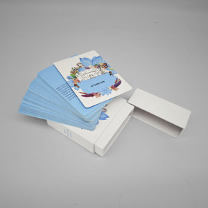 Nuevo juego <span class=keywords><strong>de</strong></span> tarjetas personalizadas <span class=keywords><strong>de</strong></span> afirmación positiva, Impresión <span class=keywords><strong>de</strong></span> tarjetas Flash <span class=keywords><strong>de</strong></span> aprendizaje en español e inglés - Product Image 3