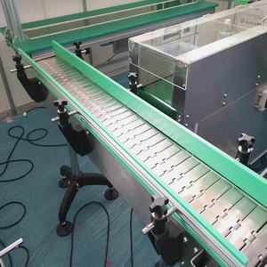 Op Maat Gemaakte Platte Ketting Transportband Drankvullijn Flexibele Transportband U-Vorm Ringdraai Transportband - Product Image 2