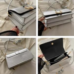 2024 nueva moda de moda Sac mujer Sling bolsos cocodrilo patrón mujer bolsos multicolor bolsos para dama - Product Image 3