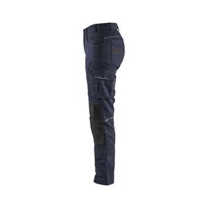 BLAKLADER - 719513308699C50 Pantalones de servicio para mujer con elástico Azul marino oscuro/Negro-PANTALÓN DE TRABAJO EAN 7330509646991 - Product Image 5