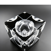 Plaque en cristal personnalisable Neelpure 176494 avec gravure laser pour cadeaux d'entreprise