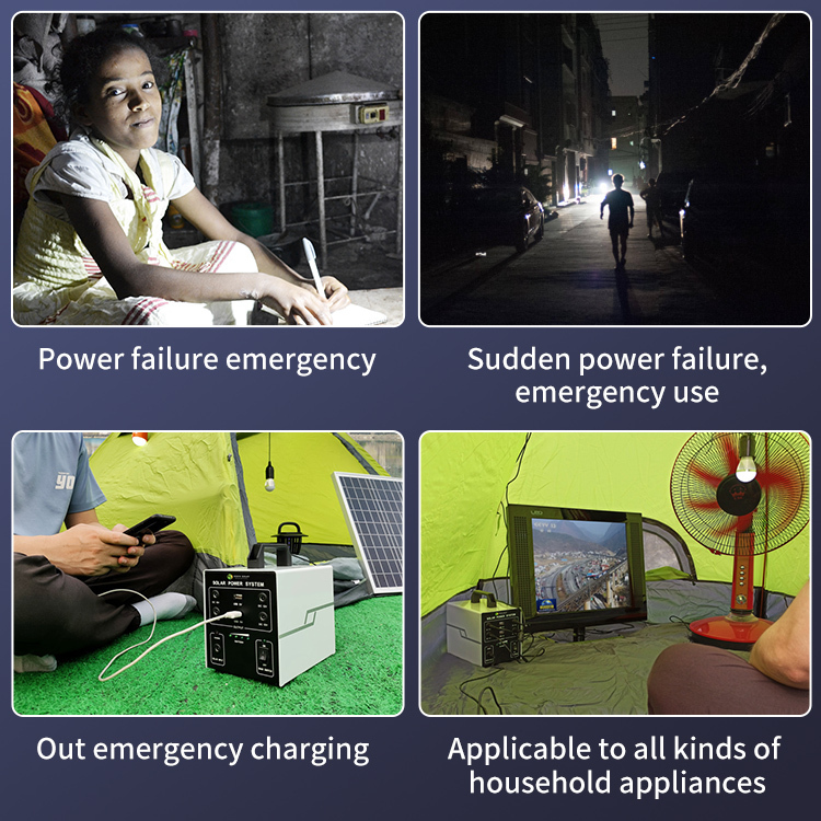 Portable Mobile Energy Storage System Mini Battery for Solar Panel Solar Power Generation Kit · image 3