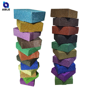 Scatole Regalo Personalizzate con Finestra Trasparente in PVC e Sacchetto in Cartone Glitterato con Manico Personalizzato per Regali in Cartone - Product Image 2