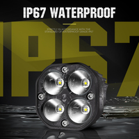 HAIZG 3 Inch 40W Led Work Light Bar Pods 12V 24V Spot Combo Beam for Car Fog Lamp 4x4 Off Road Motorcycle Tractors Driving Light
