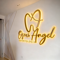 Lettre de signalisation personnalisée en métal 3D pour entreprise, enseigne de salon de beauté, enseigne de magasin, enseigne publicitaire en métal, logo en métal pour salon de beauté