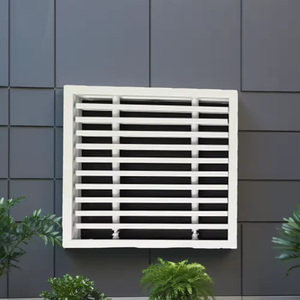 Armoires de cuisine en alliage d'aluminium Bande de garniture de sortie d'air en métal <span class=keywords><strong>Grille</strong></span> de couverture Grilles de ventilation - Product Image 4