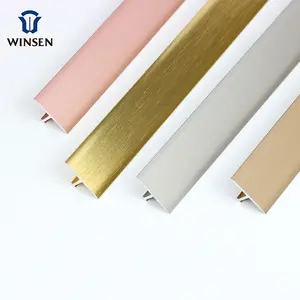 Profilé en T en aluminium décoratif moderne personnalisé pour murs, durable et étanche, idéal pour le salon – Fabrication de premier plan - Product Image 1