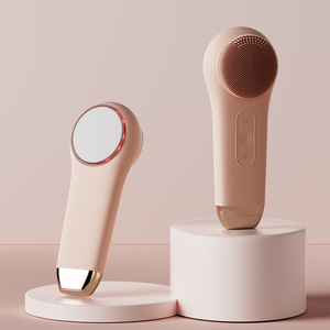 Spazzola per la pulizia del viso in <span class=keywords><strong>Silicone</strong></span> spazzola per la pelle che stringe la bellezza del viso con impacco caldo freddo Szczotka Do Oczyszczania Twarzy - Product Image 1