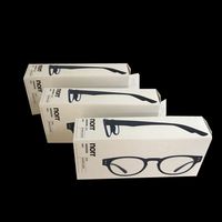 Boîte d'emballage de lunettes en papier dur de haute qualité, boîte en carton avec logo personnalisé pour lunettes de soleil