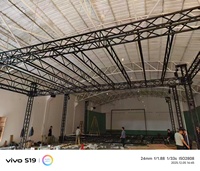 Estructura de Aluminio para Eventos, Bodas, Hoteles, Exhibiciones, Conciertos y Sistemas de Sonido Line Array, Precio de Fábrica en Shanghái