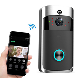 <strong>Security</strong> WiFi Camera 720P Two-way Audio Motion Detection <strong>Wireless</strong> Video Door Phone Intercom System App Control Battery Powered - Product Image 4