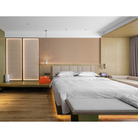 Meubles d'hôtel, usine chinoise, lit d'hôtel sur mesure, design moderne, ensemble de chambre à coucher, tête de lit d'hôtel, meubles de chambre à coucher