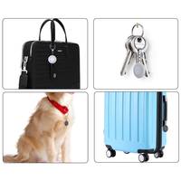 MFI Find My Tag : Traceur Intelligent à Portée Illimitée, Localisateur GPS Mondial pour Mini Animaux, Chercheur de Clés, Anti-Perte, Suivi Bagages et Air Tag