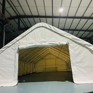 אוהל pvc אוהל pvc אוהל תעשיית הכרייה אחסון שלג מיכל מחסה מיכל מחסה