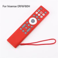 All-inclusive Design Hochwertige RYHX Silikon-Schutzhülle mit Festcode, Stoßfest, für Hisense ERF6F80H TV-Fernbedienung