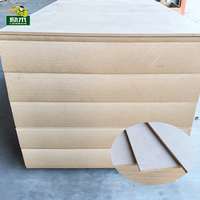 Wholesale Custom Size MDF Board High Density Wood Panel for Office Furniture Shelving and Partition Applications