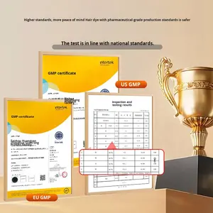 จางฮัวดง ซีรีส์ครีมย้อมผมสีดำ-สูตรบำรุงถาวร ปิดผมขาว สารสกัดสมุนไพรธรรมชาติ 100 มล. - Product Image 5