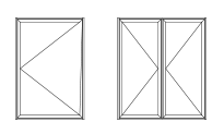 Puerta deslizante 3 del diseño del vidrio doble silencioso estrecho de aluminio popular del marco