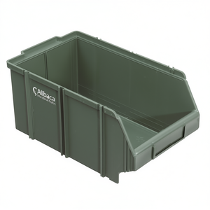 Conteneur de rangement universel Fervi 12x8x6 pouces, bac empilable pour l'organisation des outils - Product Image 2