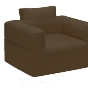 PVC <b>Inflatable</b> <b>Sofa</b> with Oxford Fabric Cloth Cover 108*78*70 CM Built-in Air Pump Easy Inflation for Indoor and Outdoor Camping - Product Image 3