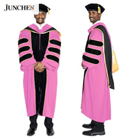 Robe de Cérémonie Universitaire à Capuche Grande Taille avec Logo Personnalisé pour Remise de Diplôme et Doctorat
